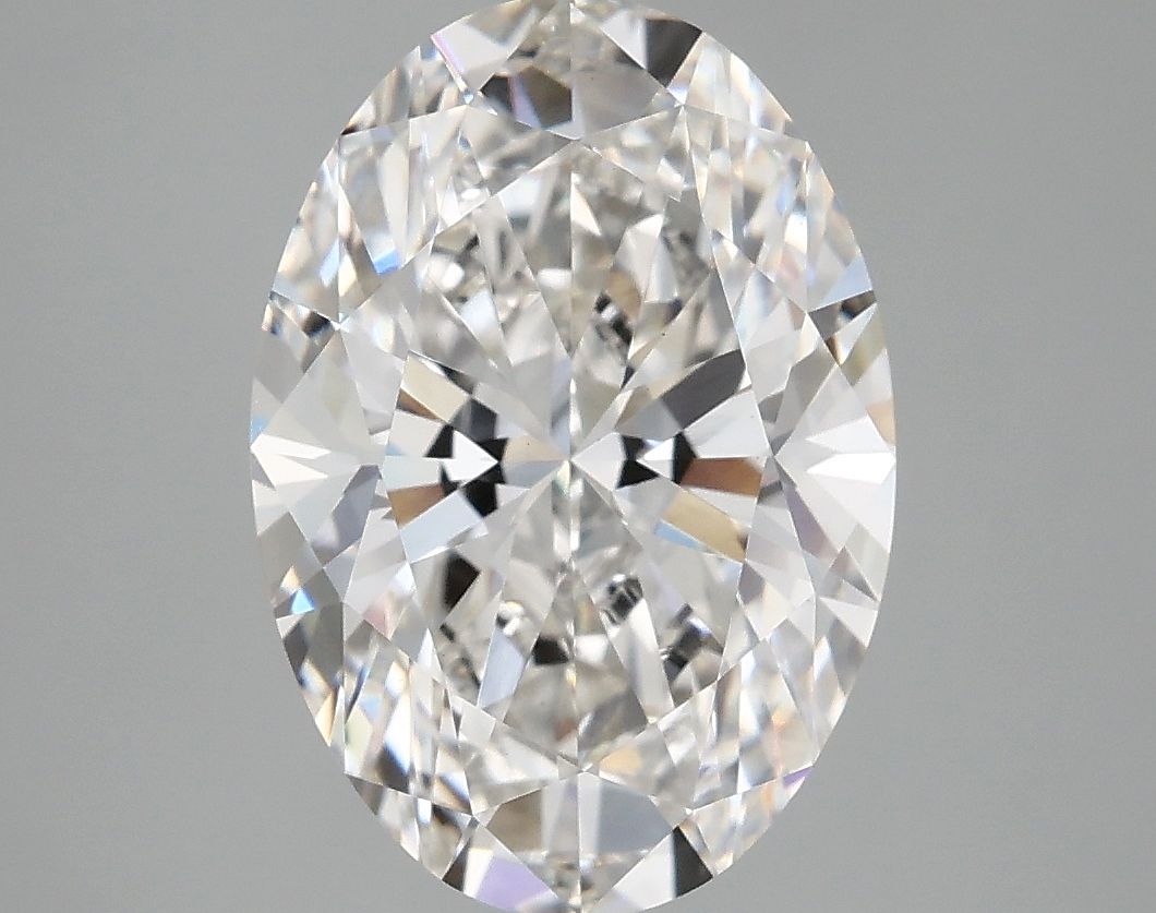 3.94 ct. oval Lab Grown Diamond front image