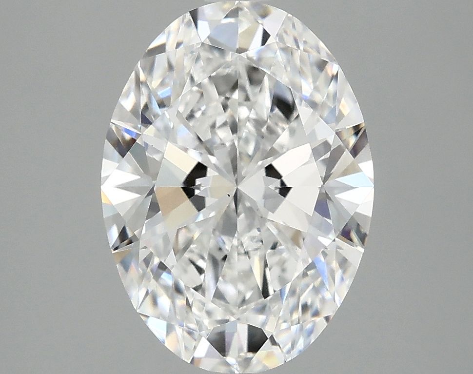3.02 ct. oval Lab Grown Diamond front image