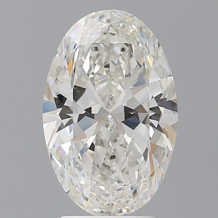 3.60 ct. oval Lab Grown Diamond front image