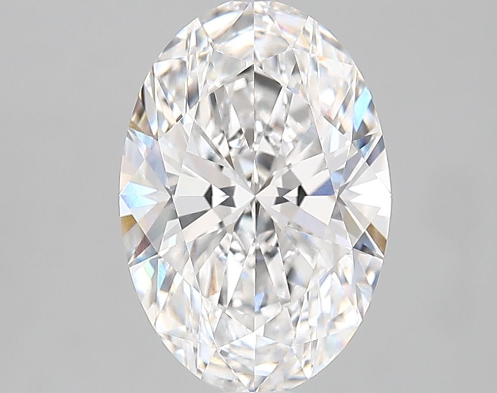 3.01 ct. oval Lab Grown Diamond front image