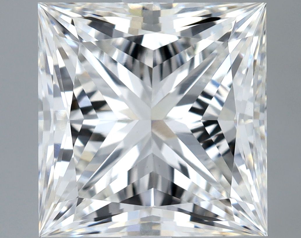 3.37 ct. princess Lab Grown Diamond front image