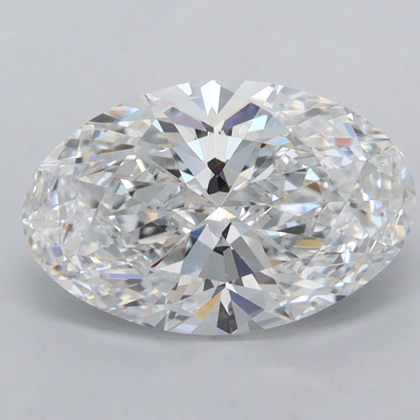 2.07 ct. oval Lab Grown Diamond front image