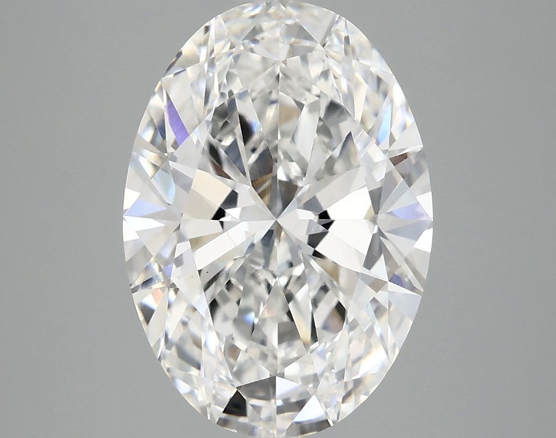 3.90 ct. oval Lab Grown Diamond front image
