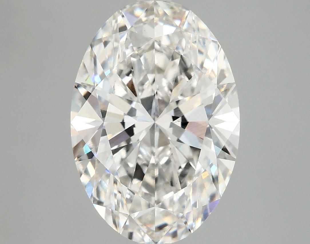 4.07 ct. oval Lab Grown Diamond front image