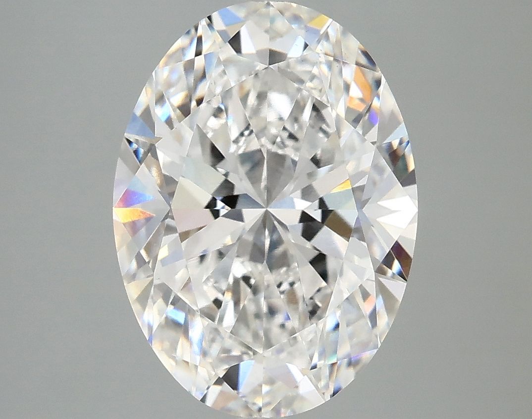 4.06 ct. oval Lab Grown Diamond front image