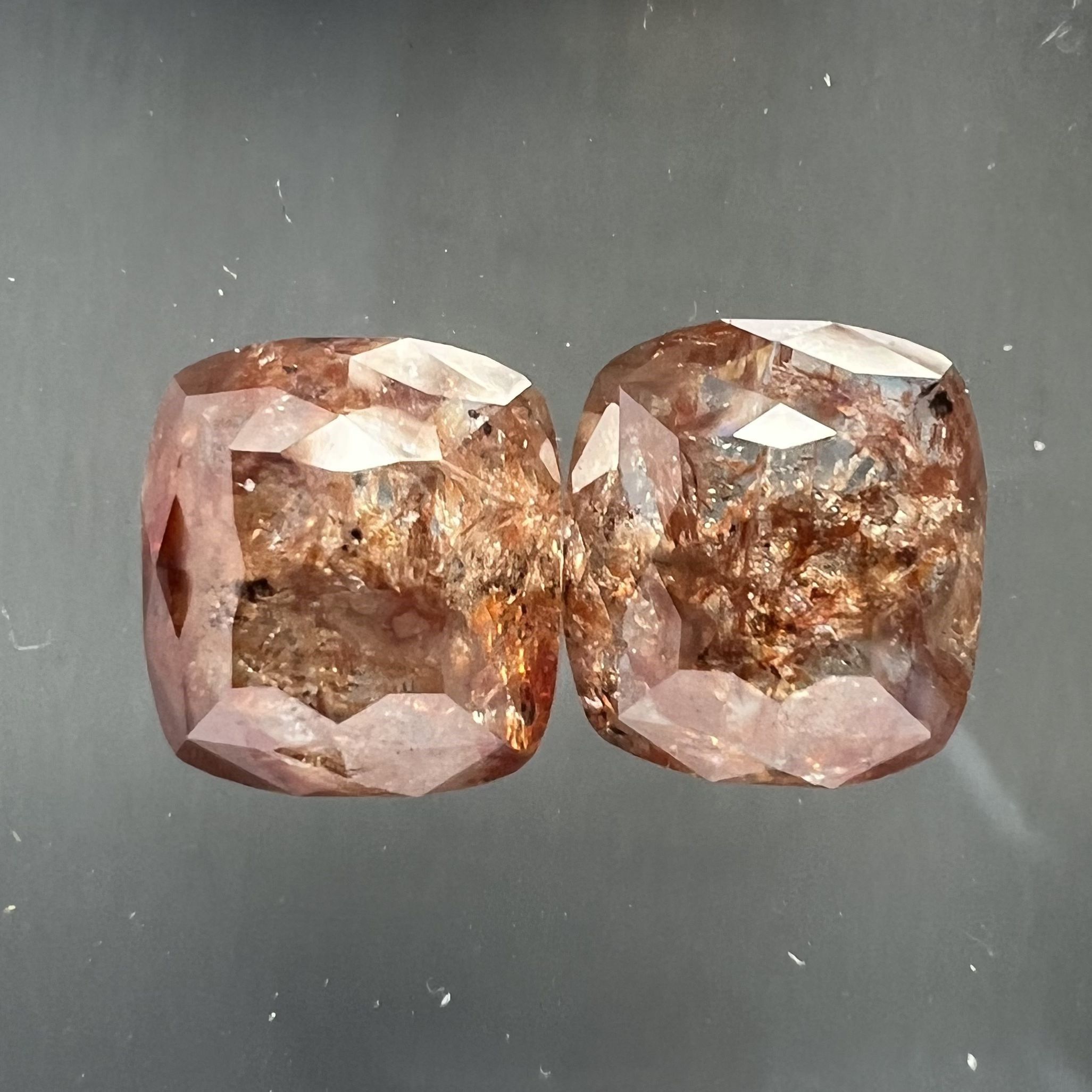 3.25ct Cushion Brilliant RED I1