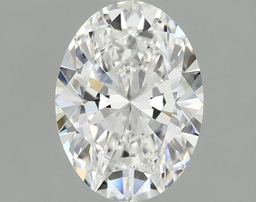 1.10 ct. oval Lab Grown Diamond front image