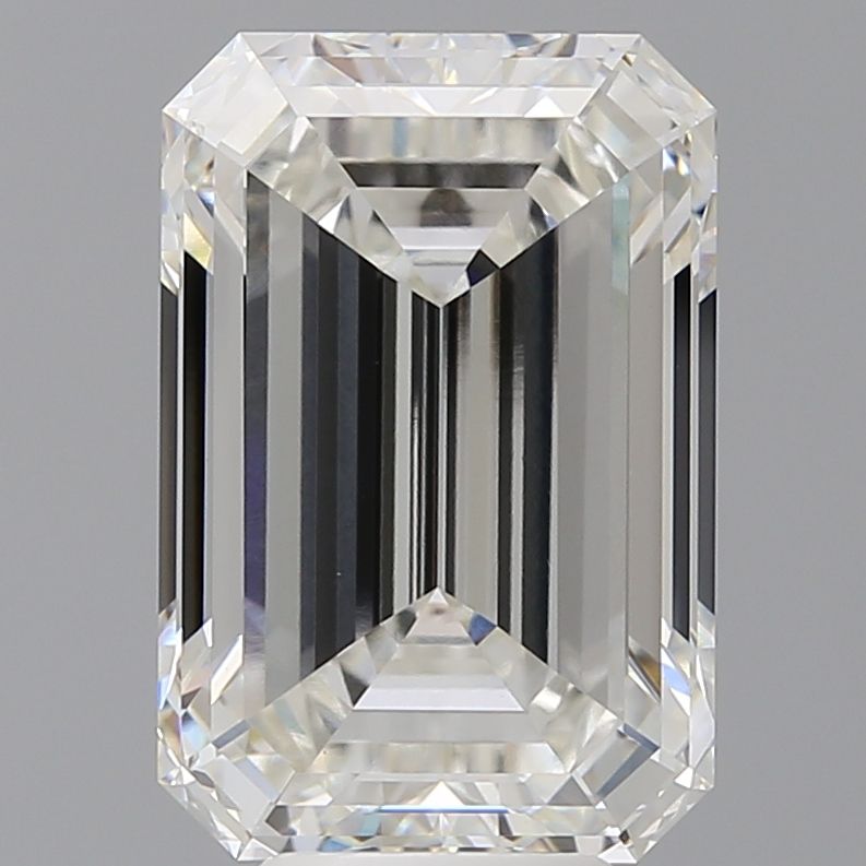7.09 ct. emerald Lab Grown Diamond front image