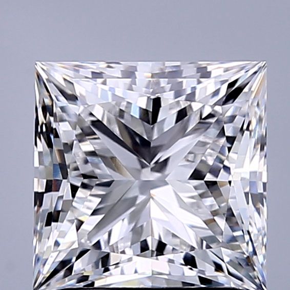 1.78 ct. princess Lab Grown Diamond front image