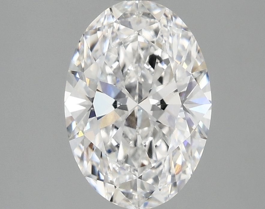 2.10 ct. oval Lab Grown Diamond front image