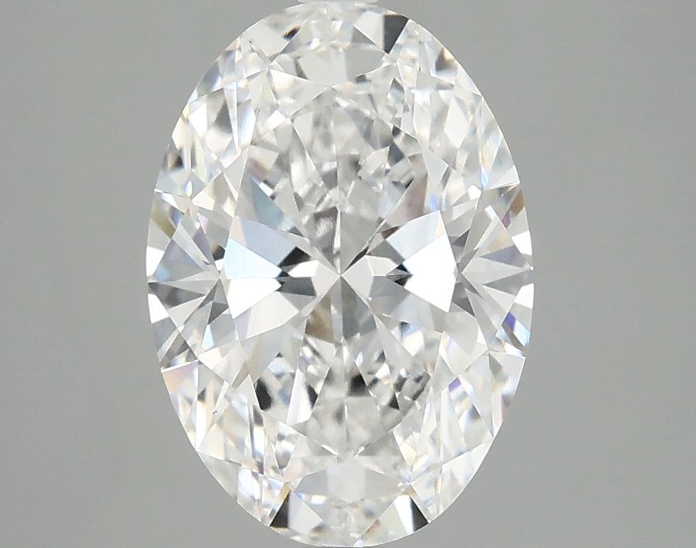 3.02 ct. oval Lab Grown Diamond front image