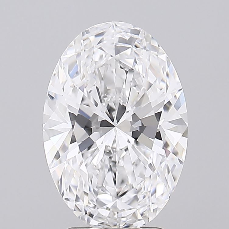 3.20 ct. oval Lab Grown Diamond front image