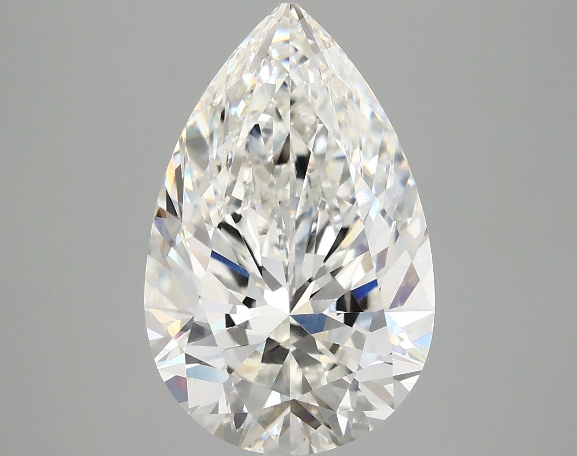 4.08 ct. pear Lab Grown Diamond front image