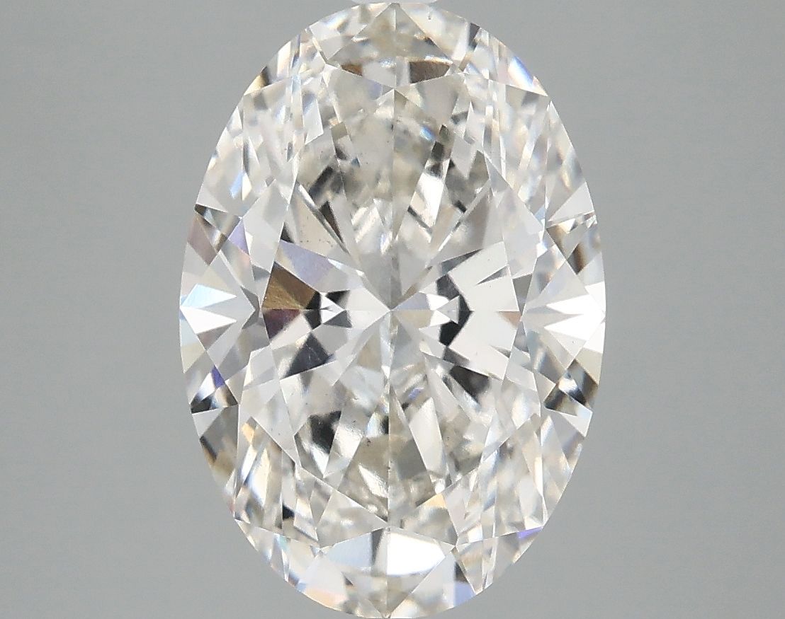 4.05 ct. oval Lab Grown Diamond front image