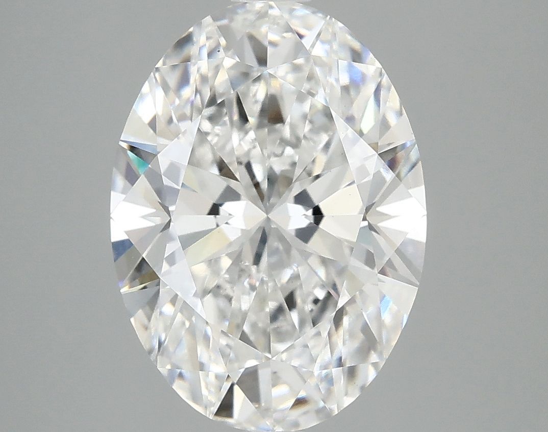 3.93 ct. oval Lab Grown Diamond front image