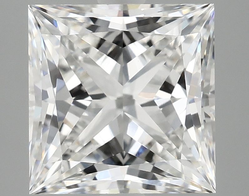 4.15 ct. princess Lab Grown Diamond front image
