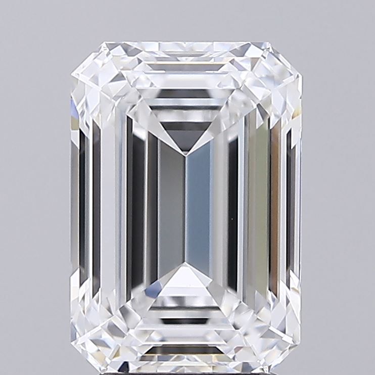 3.23 ct. emerald Lab Grown Diamond front image