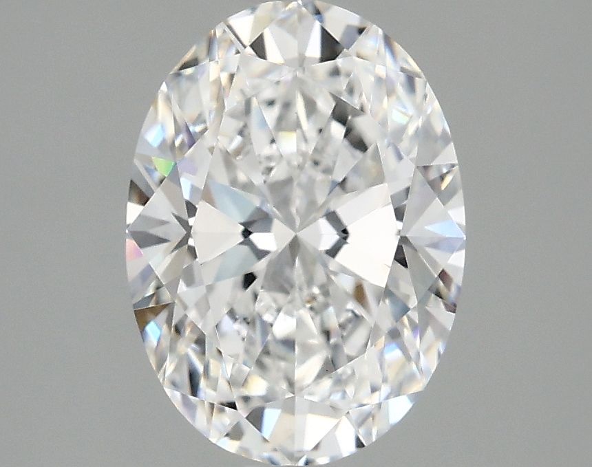 2.01 ct. oval Lab Grown Diamond front image