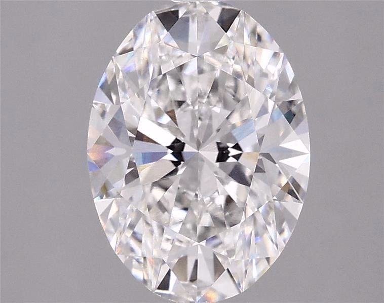 2.87 ct. oval Lab Grown Diamond front image