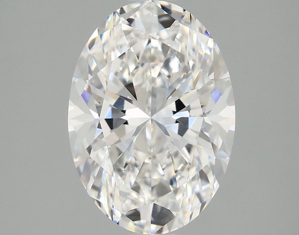 2.10 ct. oval Lab Grown Diamond front image