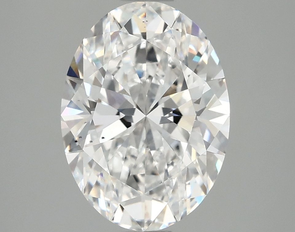 3.08 ct. oval Lab Grown Diamond front image