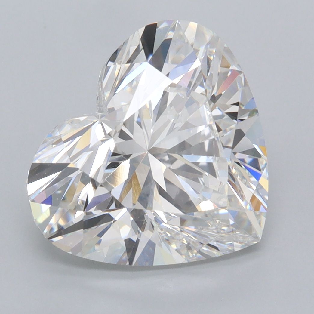 4.98 ct. heart Lab Grown Diamond front image