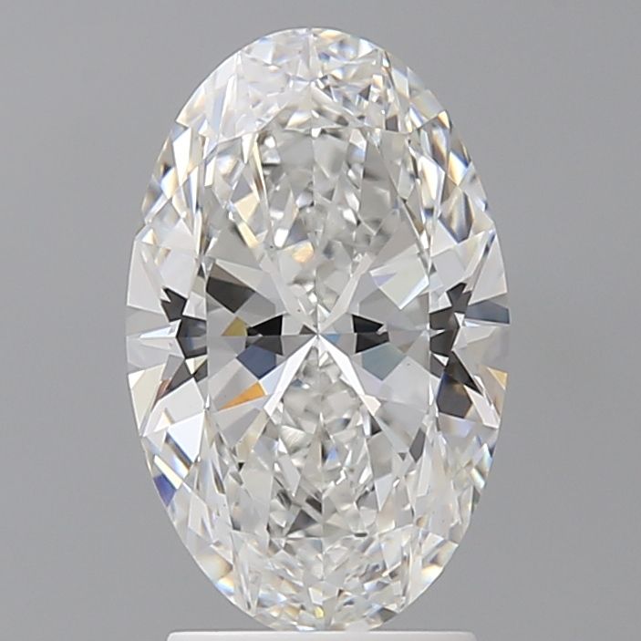 2.60 ct. oval Lab Grown Diamond front image