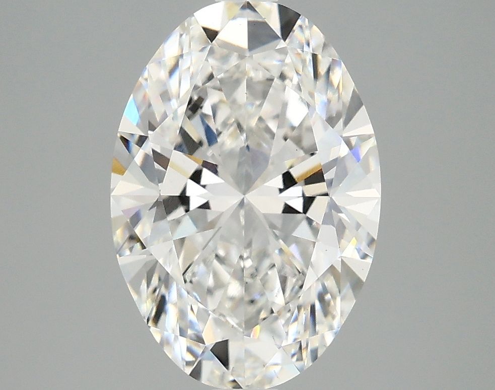 2.85 ct. oval Lab Grown Diamond front image