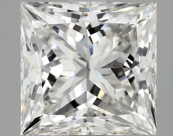 2.10 ct. princess Lab Grown Diamond front image