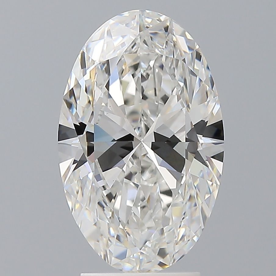 3.57 ct. oval Lab Grown Diamond front image