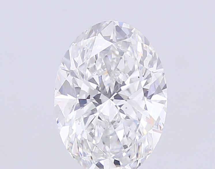 5.30 ct. oval Lab Grown Diamond front image