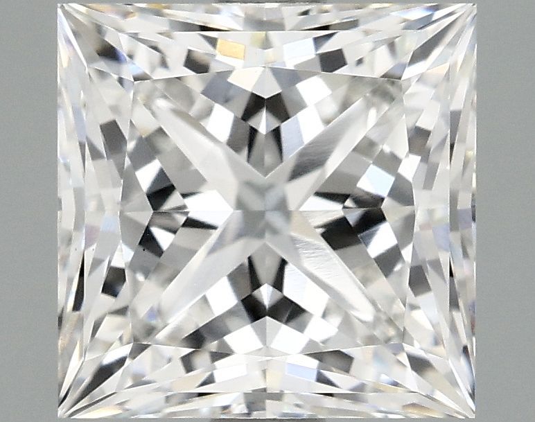 2.10 ct. princess Lab Grown Diamond front image