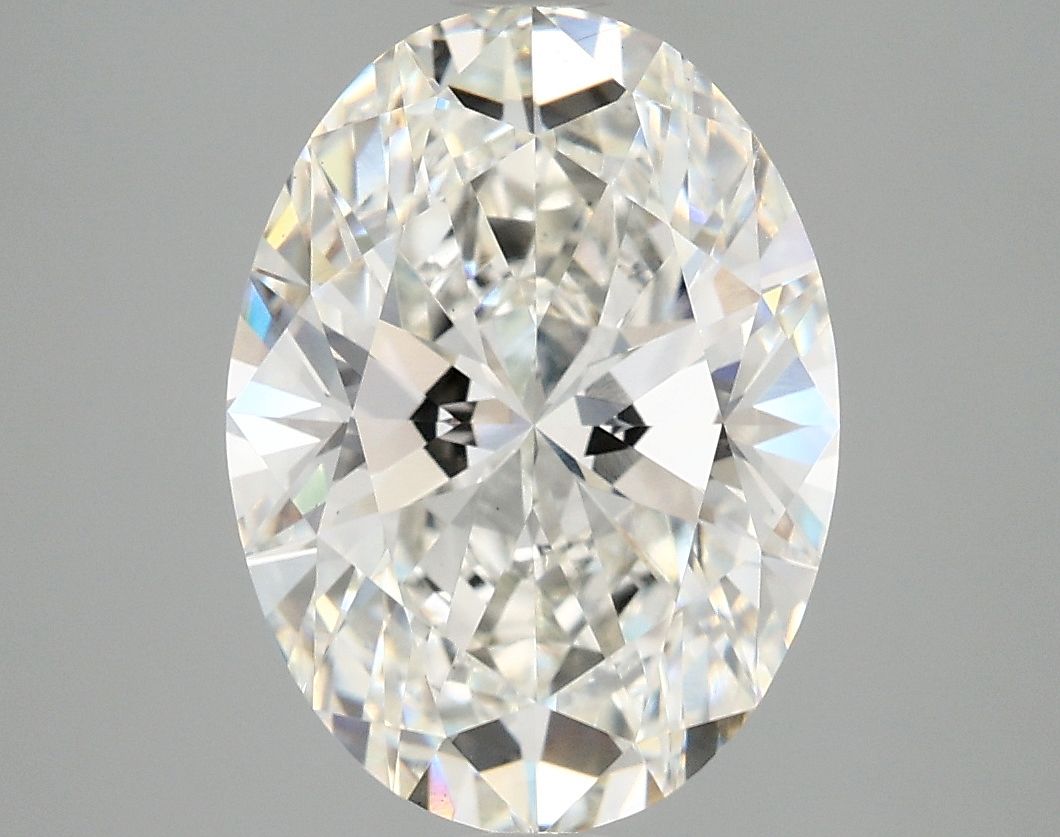 4.09 ct. oval Lab Grown Diamond front image