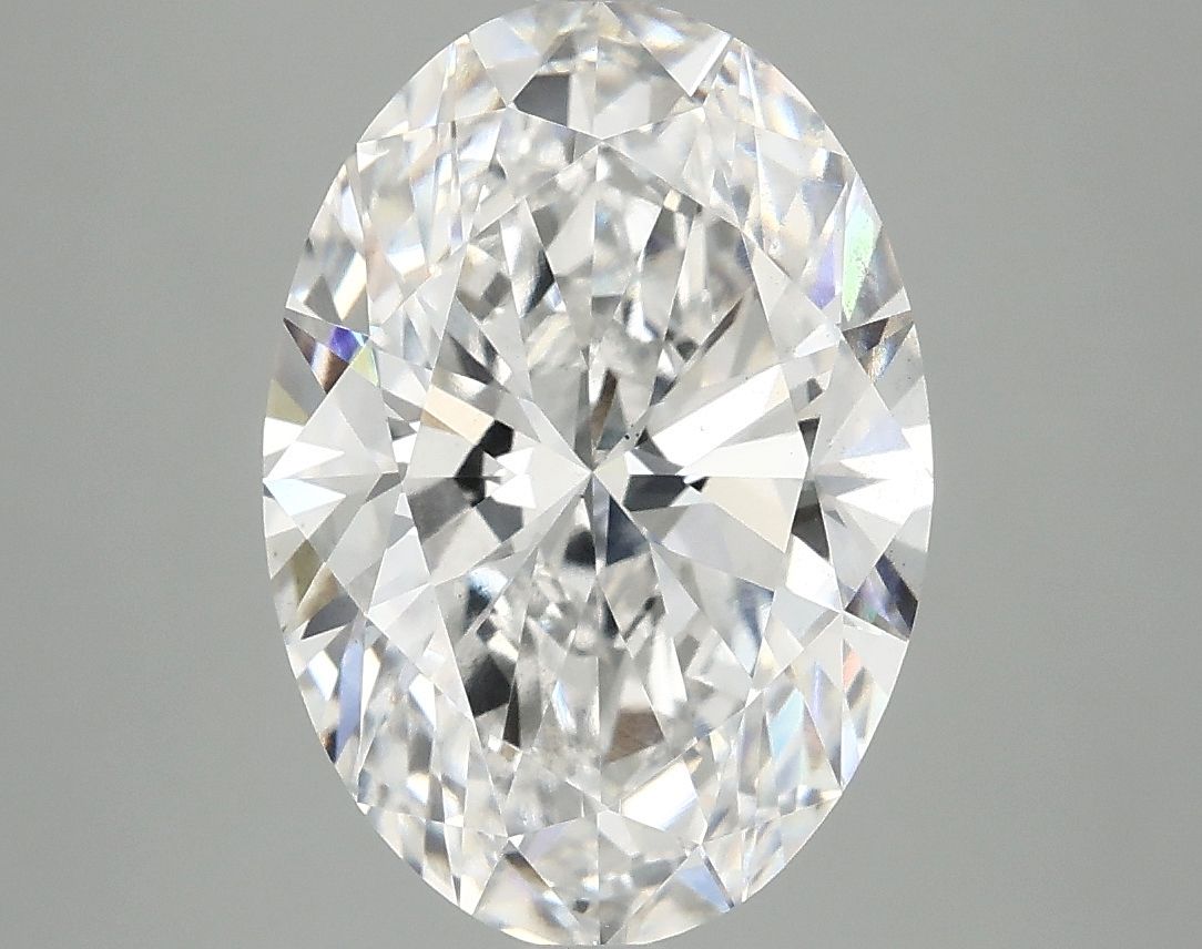 4.07 ct. oval Lab Grown Diamond front image