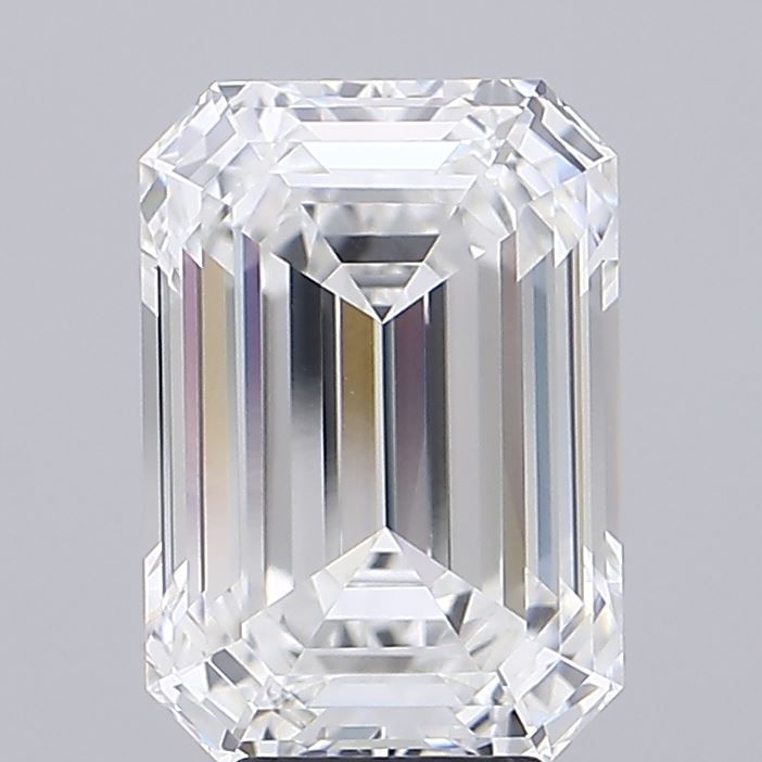 6.17 ct. emerald Lab Grown Diamond front image