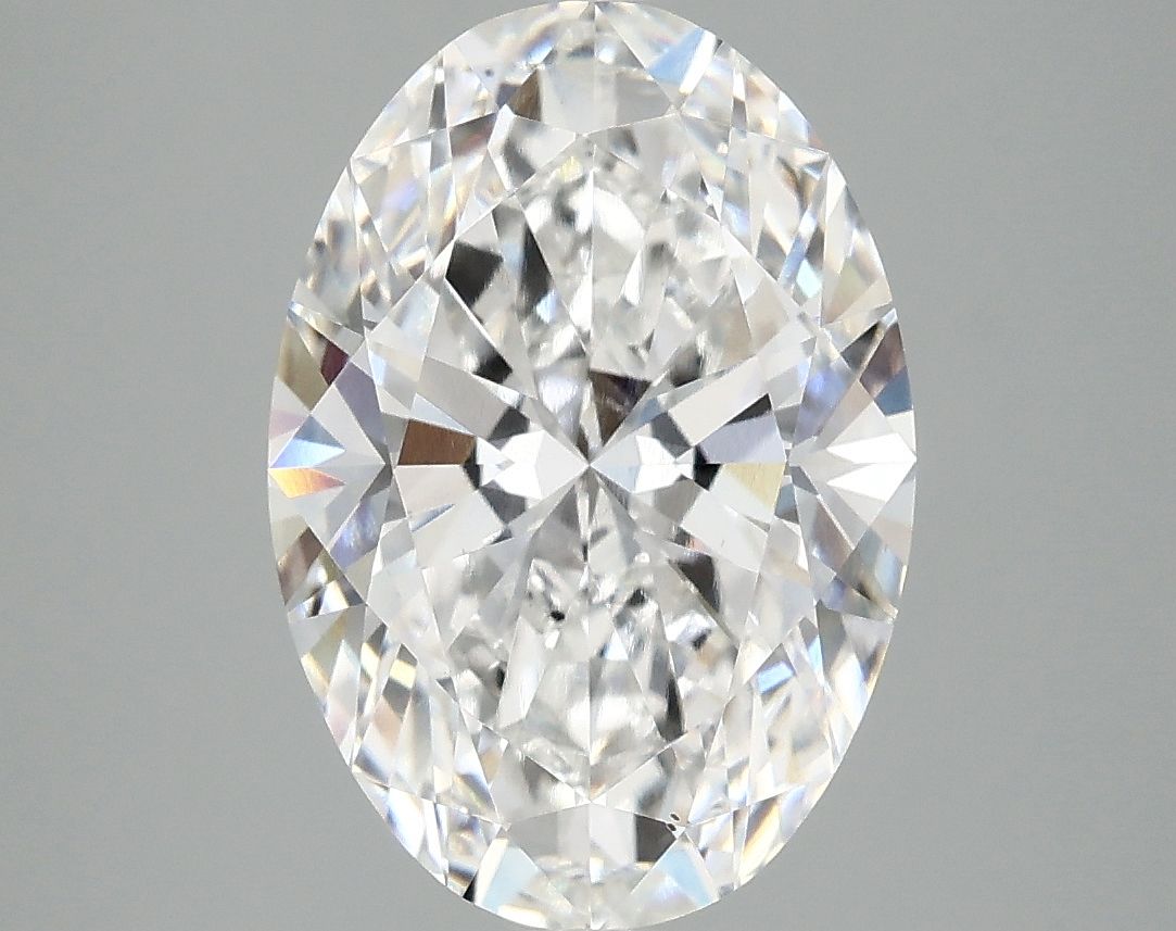 4.02 ct. oval Lab Grown Diamond front image