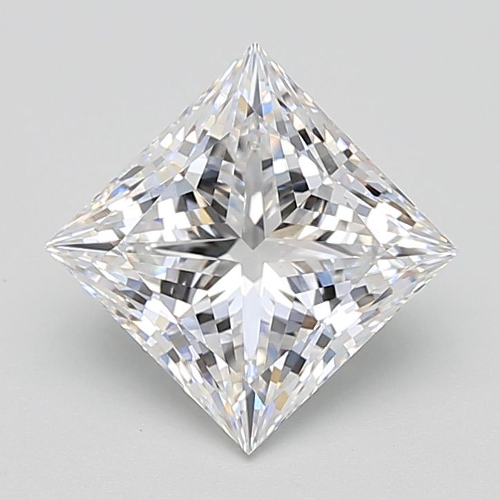 3.04 ct. princess Lab Grown Diamond front image