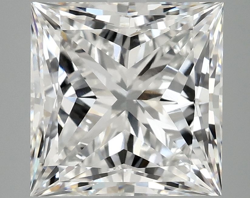 4.87 ct. princess Lab Grown Diamond front image