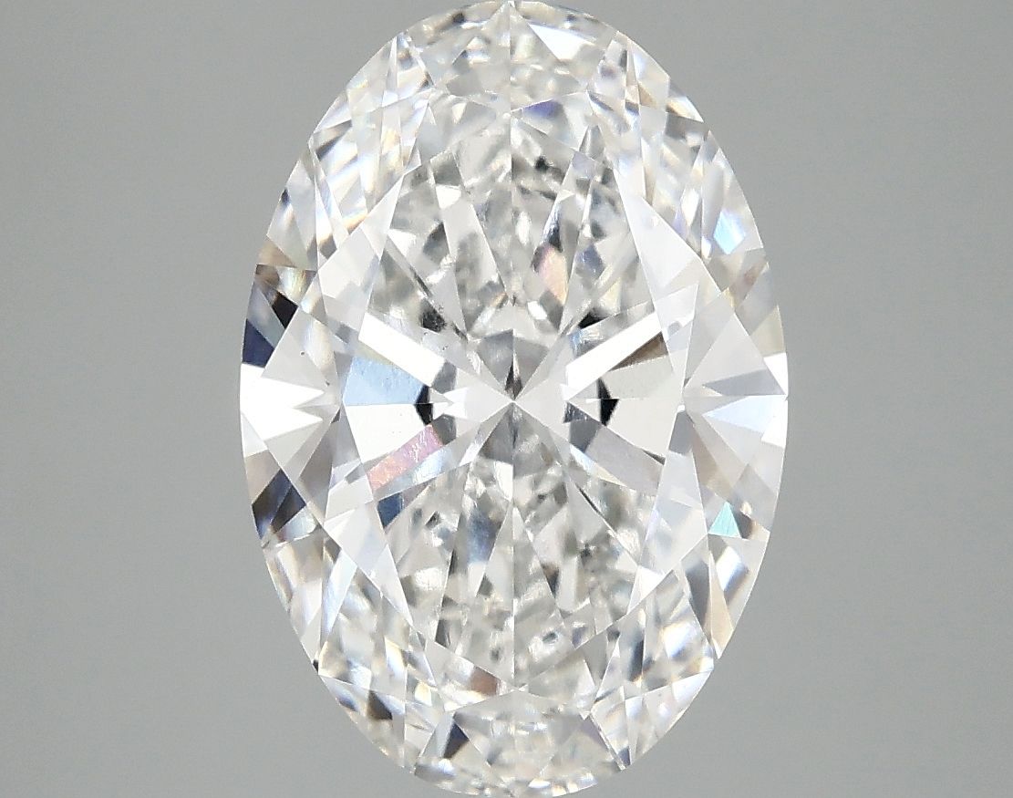 3.94 ct. oval Lab Grown Diamond front image