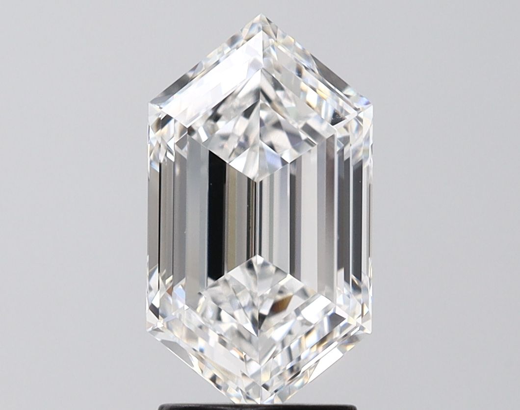 2.59 ct lab-grown Hexagonal Diamond