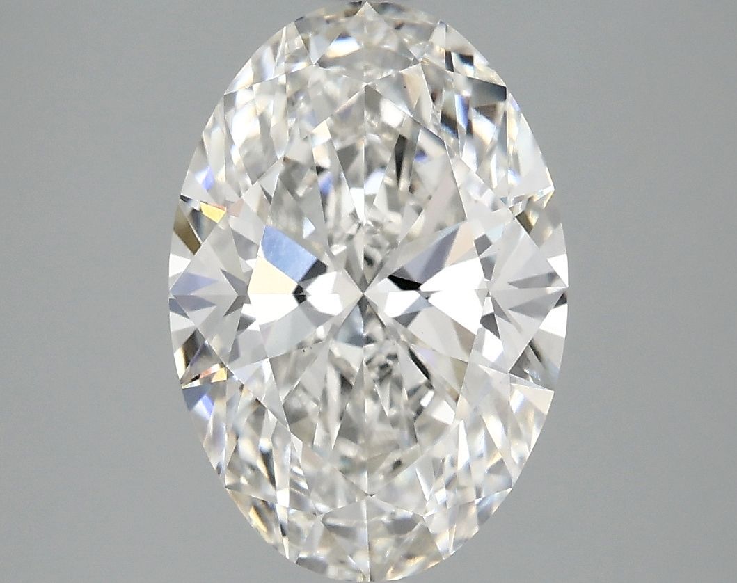 3.01 ct. oval Lab Grown Diamond front image