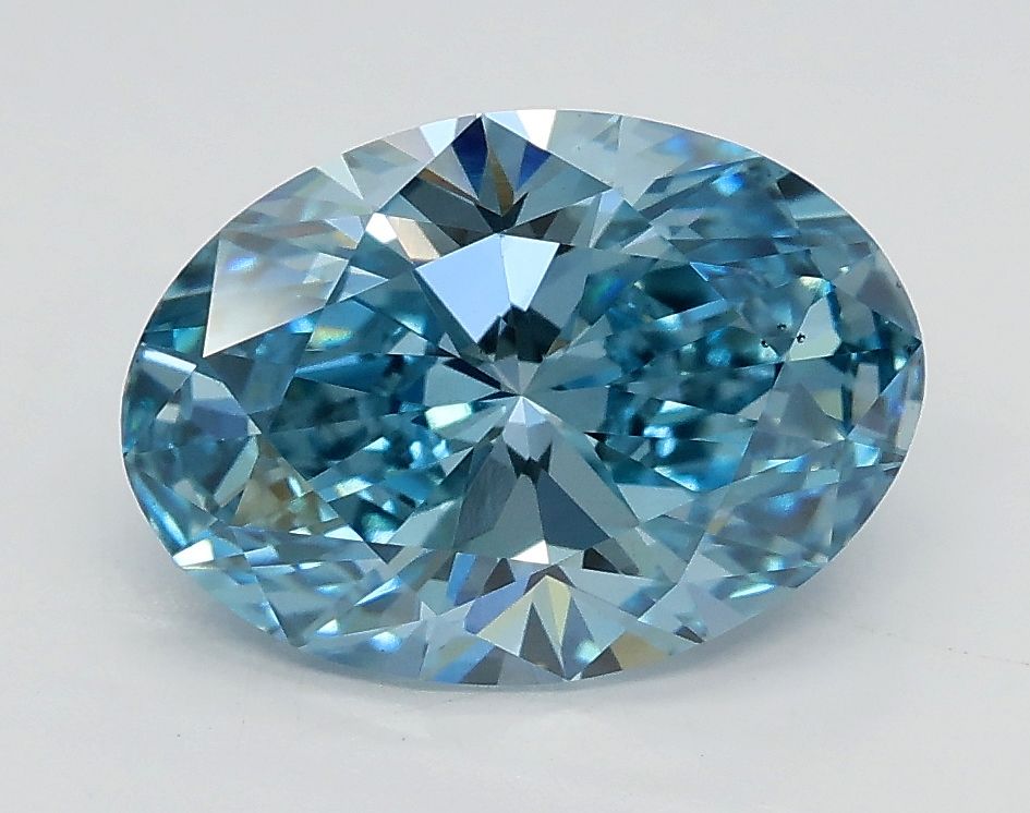 2.01 ct. oval Lab Grown Diamond front image