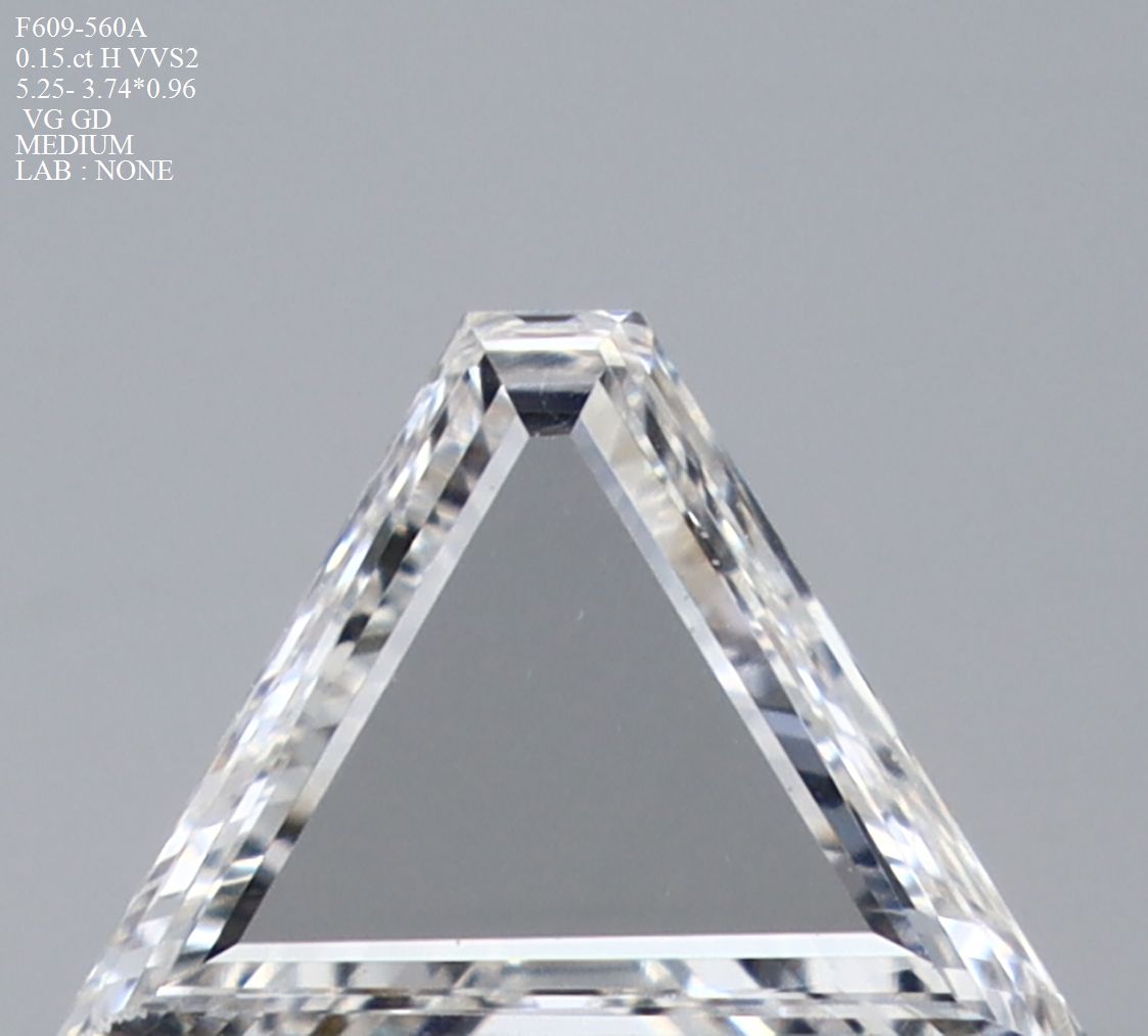 0.15ct Half Moon H VVS2