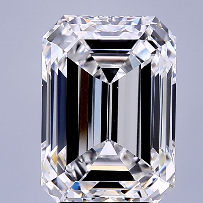 5.31 ct. emerald Lab Grown Diamond front image