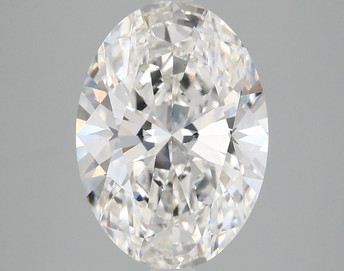 4.09 ct. oval Lab Grown Diamond front image