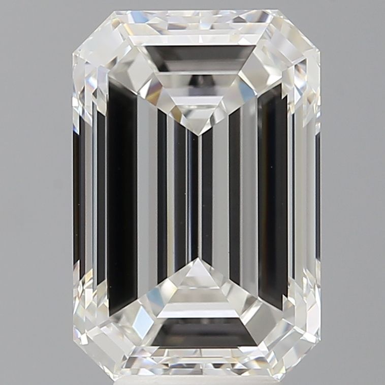 6.08 ct. emerald Lab Grown Diamond front image