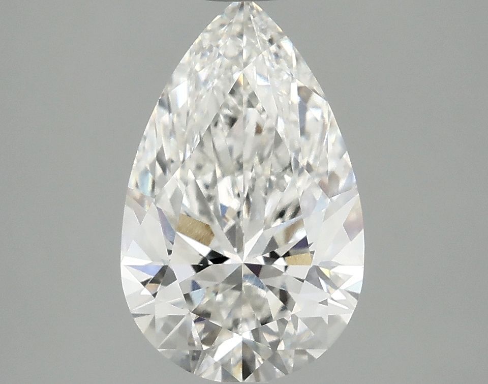 2.10 ct. pear Lab Grown Diamond front image