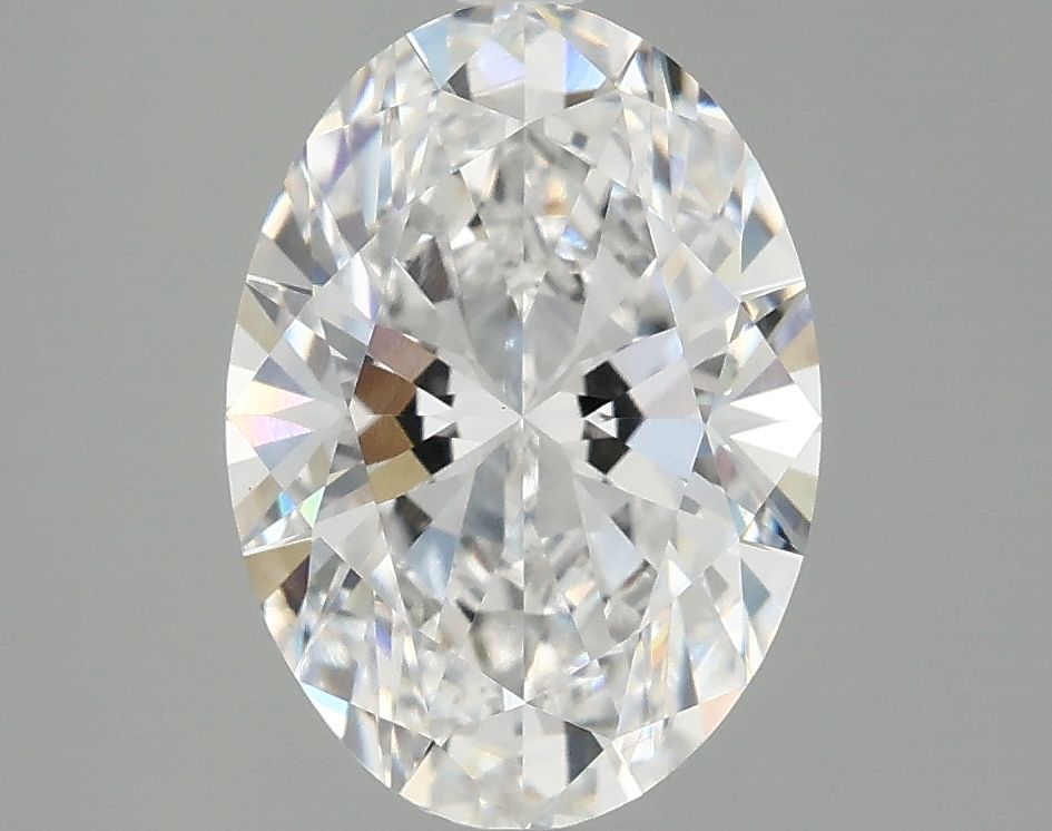 2.82 ct. oval Lab Grown Diamond front image