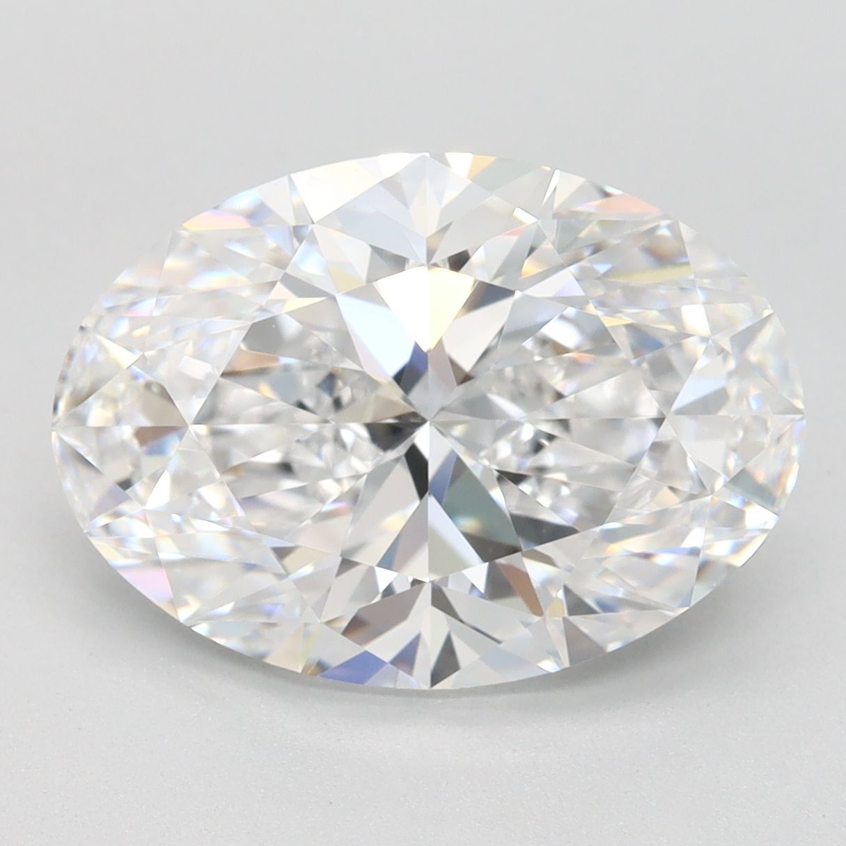 4.30 ct. oval Lab Grown Diamond front image
