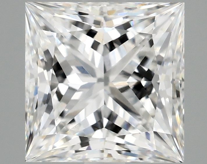 2.10 ct. princess Lab Grown Diamond front image